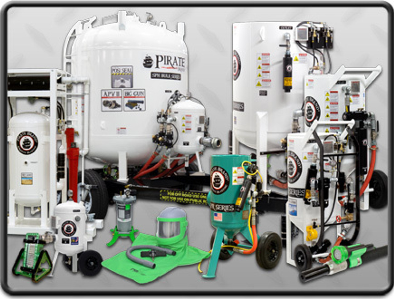 BLAST POT & RELATED CONTRACTOR EQUIPMENT